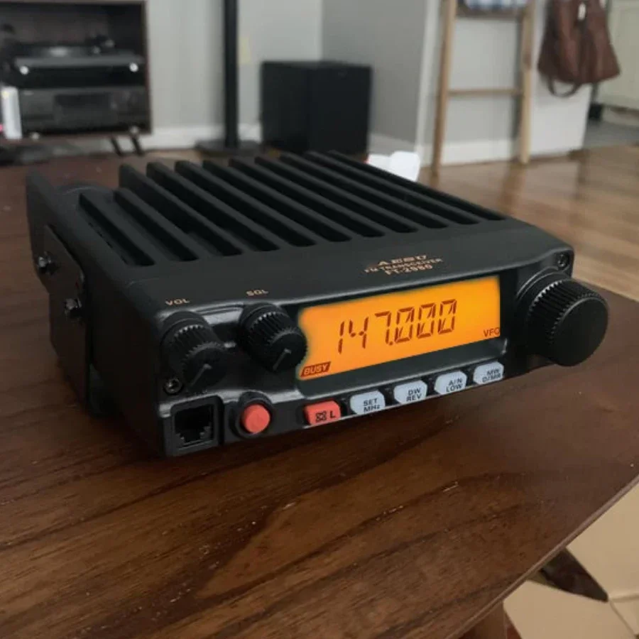 

YAESU FT2980 FT-2980 VHF FM 80 Вт CTCSS cb мобильное радио ЖК-дисплеи любительский трансивер однодиапазонный автомобиль мобильный морской радиоприемник