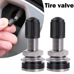 Motorcycle Wheel Valve 32mm General-purpose Motorbike Scooter Quad Tubeless Mountain Tyre Valve Dustcap Auto Accessoires