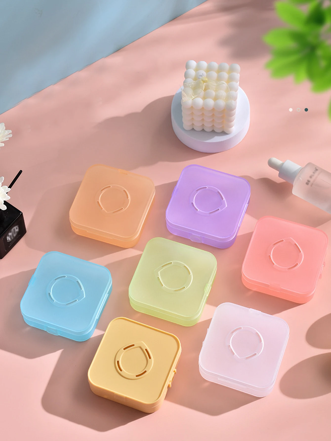 1PC ポータブルカメラ空のエアクッション化粧パフボックス化粧ケース容器パウダースポンジ付き BB クリームファンデーション