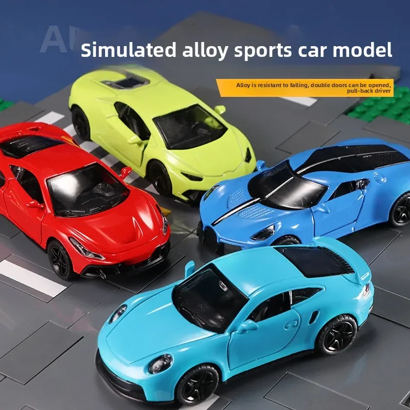 Alloy car car model boy children's toy car doll machine ornament gift