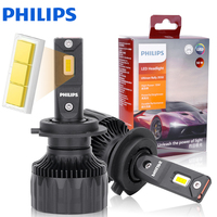 Philips Ultinon Rally 3550 LED H7 H4 H11 HB3 HB4 H8 H9 9012 HIR2 Car Headlight 6500K White Max Power 50W Max Lumen 4500LM LED