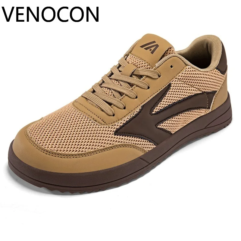 VENOCON Wide Ball Toe Box Nose Feet Mesh Airy Upper Minimalist Athletic Casual Light Sneakers Footwear Shoes For Men Man Woman