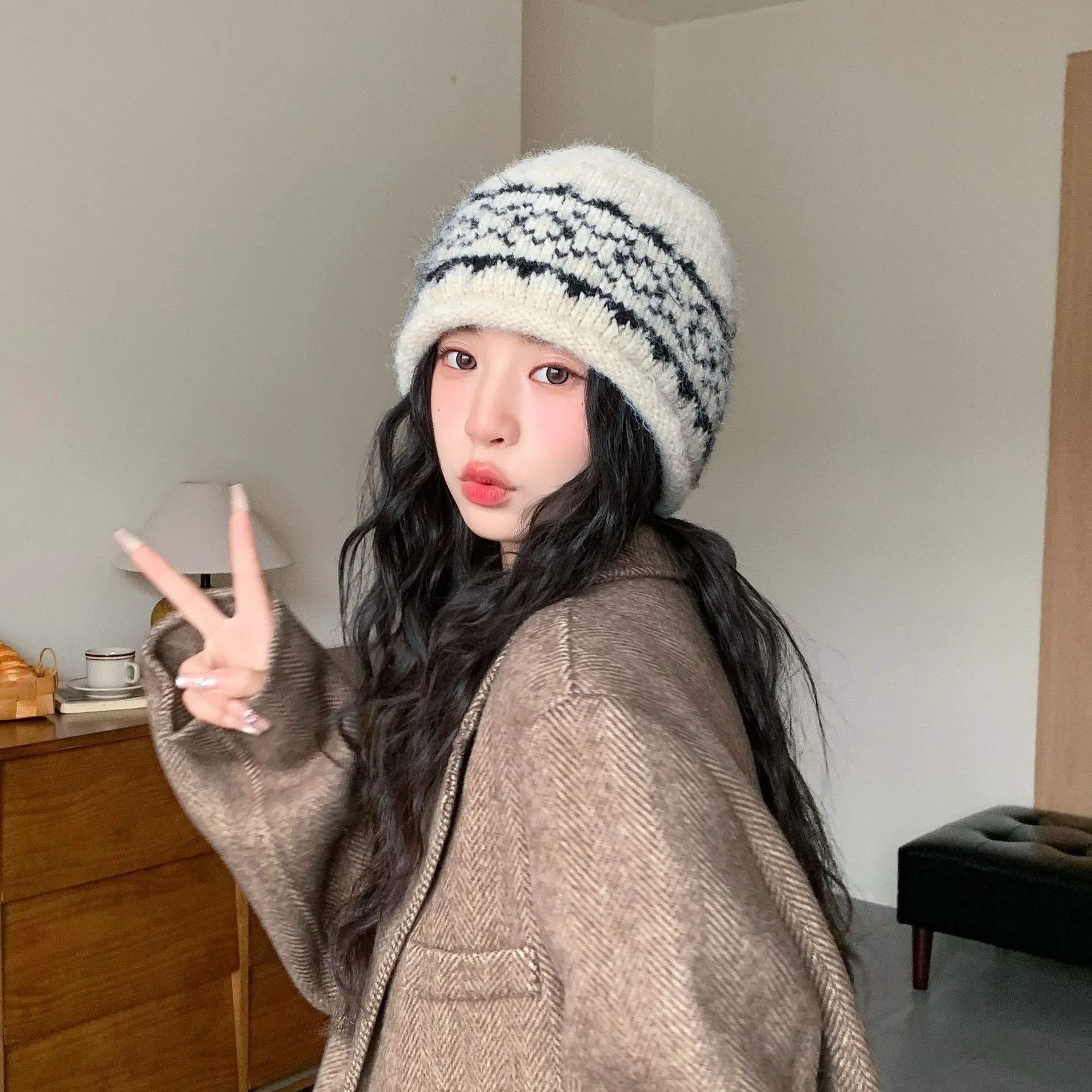 Gorro de punto estilo Fair Isl - Beanie Cuffed Knit reseña y precio