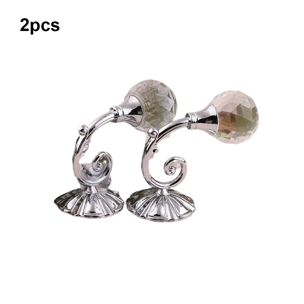 2 Pieces Curtain Tie Back Hold Hooks Fashion Hotel Window Tiebacks