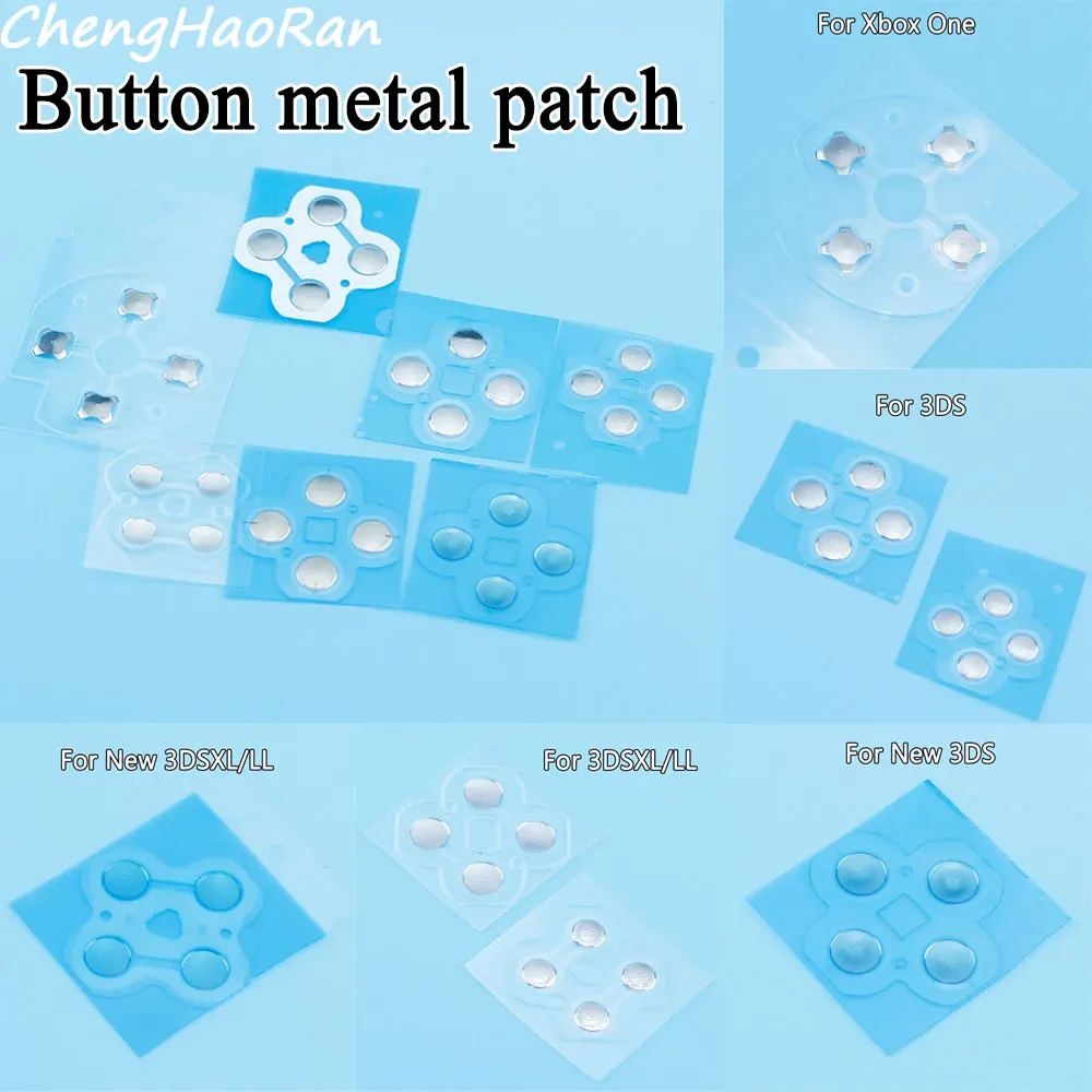 1 Stück für Xbox One s/3ds/neue 3ds/neue 3ds xl ll/3ds xl ll Controller d Pad Metalls chl üssel Patch Dome Button PCB Button leitfähige Folie – Detail 1