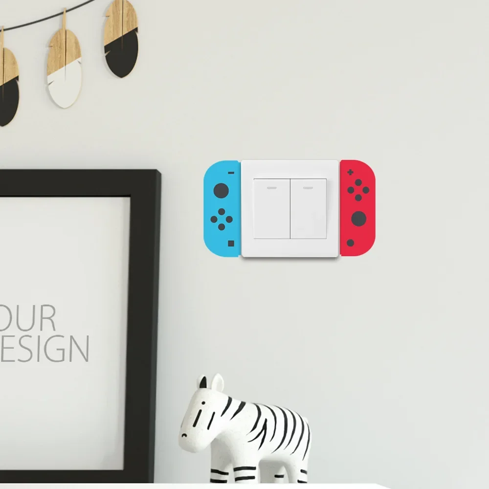 PVC Game Console Controller Switch Sticker,Living Room and Bedroom Wall Sticker,Removable Switch Decorative Sticker Trendy Gifts