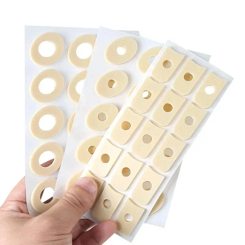 1/2/3Sheet Cushions Shoes Heel Pad Foam Round Toe Foot Corn Bunion Protectors Pads 4 Types