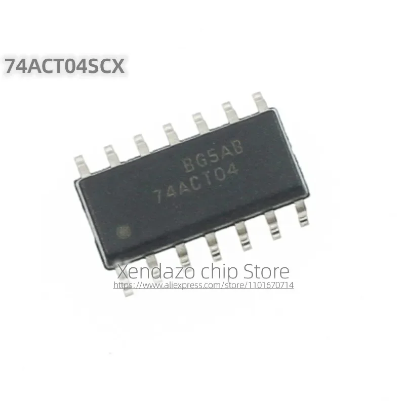 10pcs/lot 74ACT04SCX 74ACT04 SOP-14 package Original genuine Six inverter inverter buffer