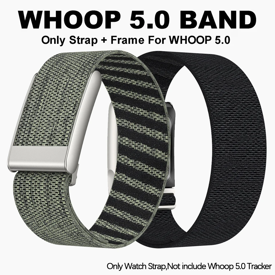 WHOOP Wrist Band Nylon Fitness Soft Breathable Replacement Strap Adjustable Protector Sports Wristband Strap , 5.0 Compatible