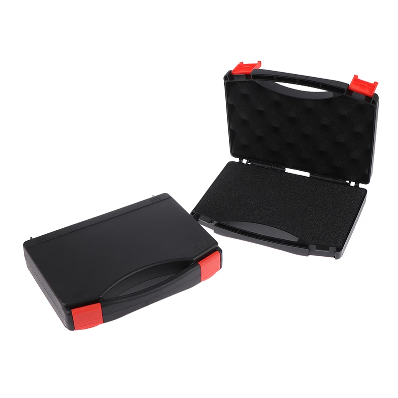 Car Electronic Component Storage Box Portable Instrument Storage Plastic Box Handle Tool Box
