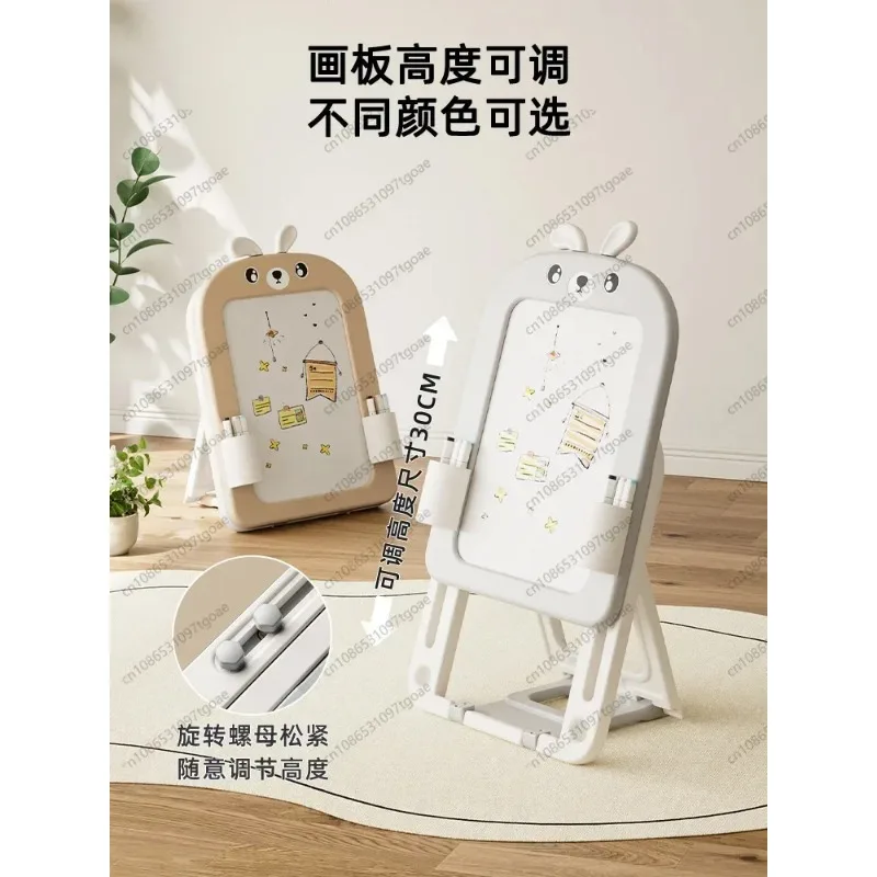 Foldable Kids Magnetic Drawing Board Easel Double Sided Whiteboard Toddler Doodle Writing Board Children Educational Toy