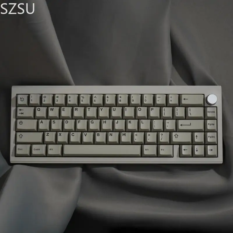 SZSU 121PCS Keycaps WOB Theme Double Shot CherryProfile for Game Mechanical Keyboard