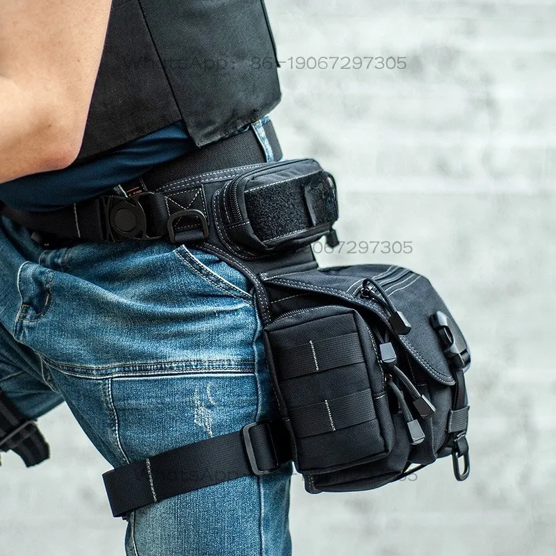 Waist and Leg Bags, Parrots, Multi-functional Men's and Women's Sports, Outdoor Riding, Motorcycles, Crossbody Saddle Bags
