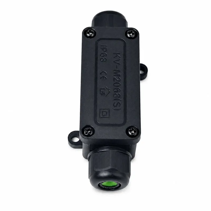 Elektrischer Kabelverbinder IP68 Wasserdicht 2-Wege-Abzweigdose 1/2/3-polige Hebelklemme 32A 450V Außenbeleuchtungs-Kabelverbinder – Detail 7