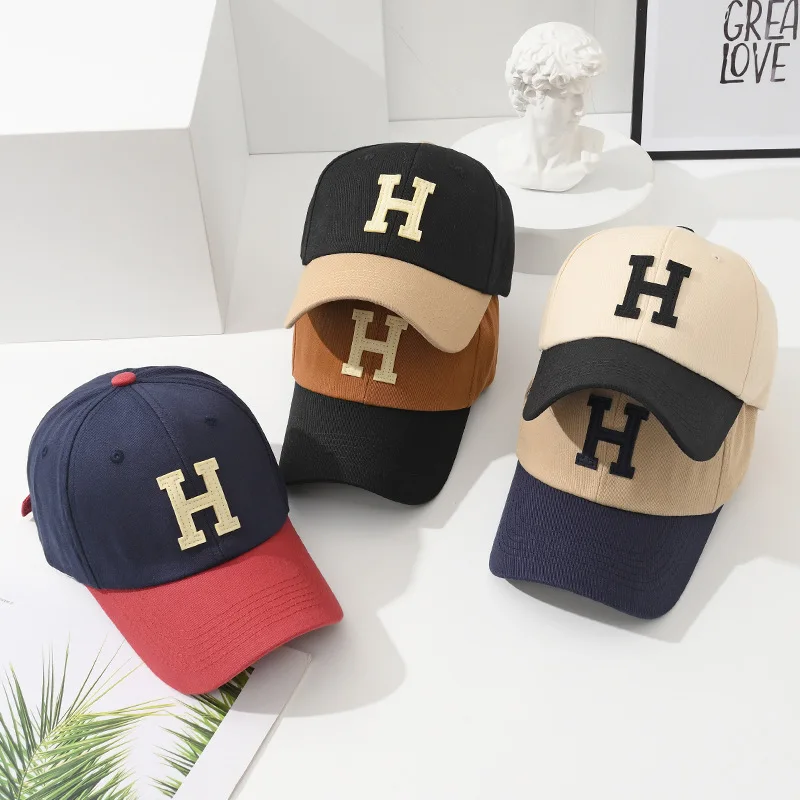 Fashion Letter H Embroidered Snapback Hats For Men Women Cotton Baseball Caps Outdoor Sport Sun Visor Casquette Dad Hat Gorros