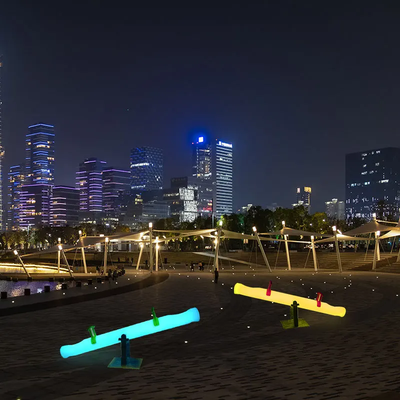 لعبة هزازة لإضاءة المشروع المربع المضيئة للأطفال #2