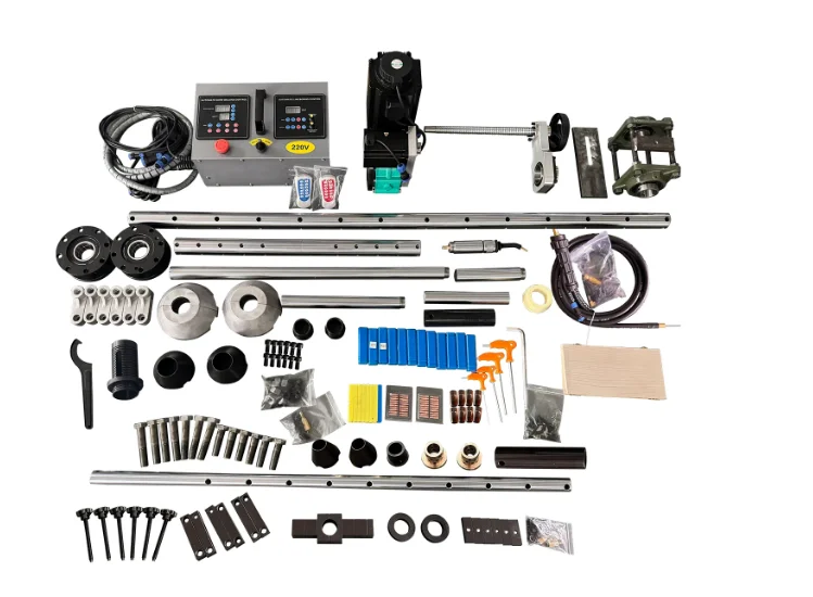 45/50 boring and welding machine, economical portable boring machine numerical control automatic, excavator forklift crane