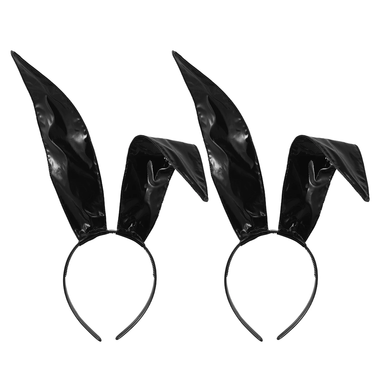 

2 Pcs Festive Decoration Headdress Bunny Ear Headbands Hair Ears for Girls ry Metal Adult Animal Woman