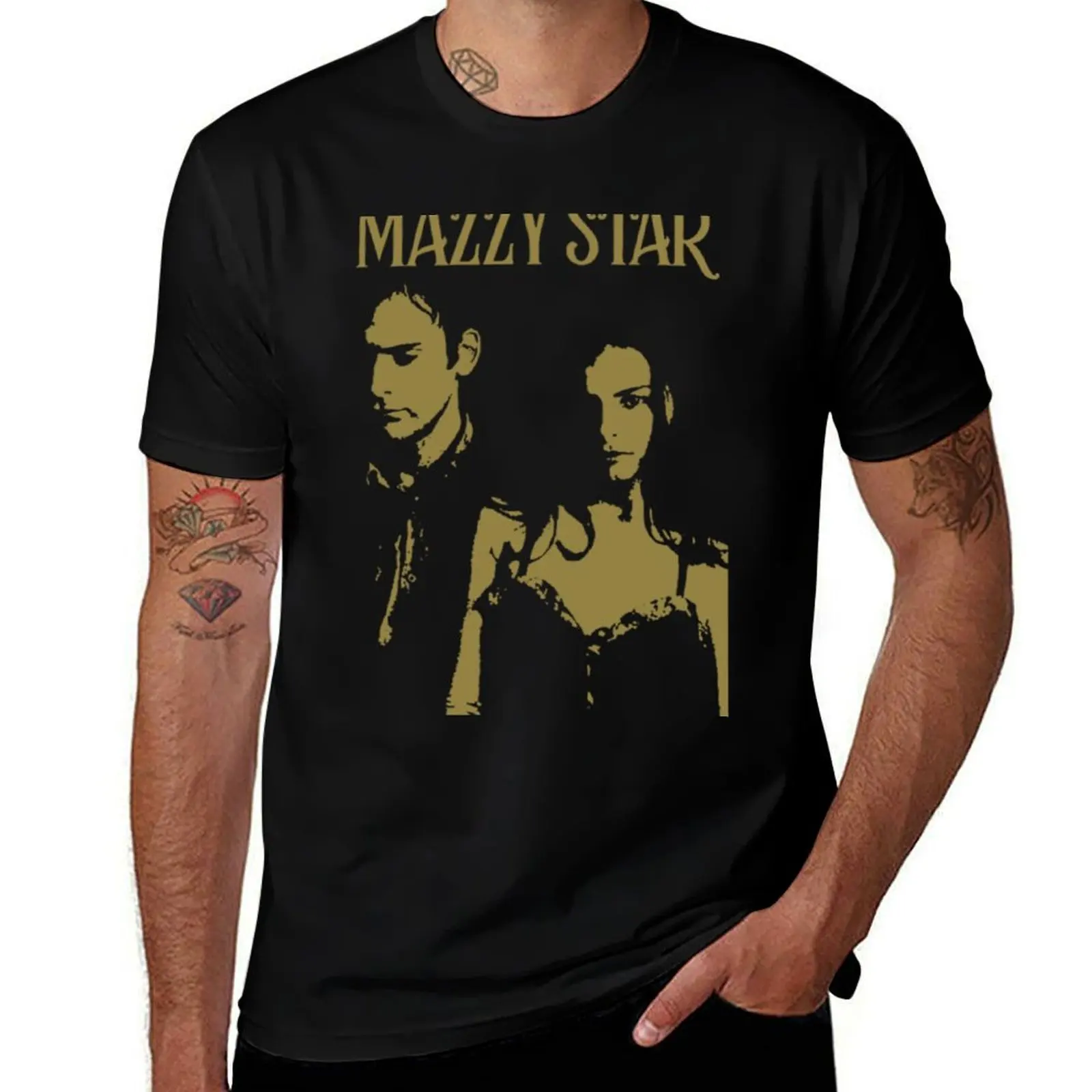 Mazzy Star T-Shirt Work Style Casual T-Shirt