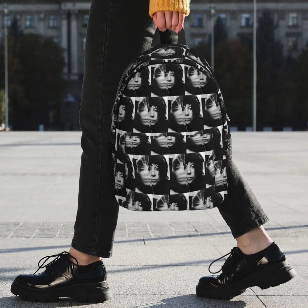 Lady Gaga Mayhem Album Backpack Student BookBag Children School Bag Laptop Shoulder Bags for Men Women