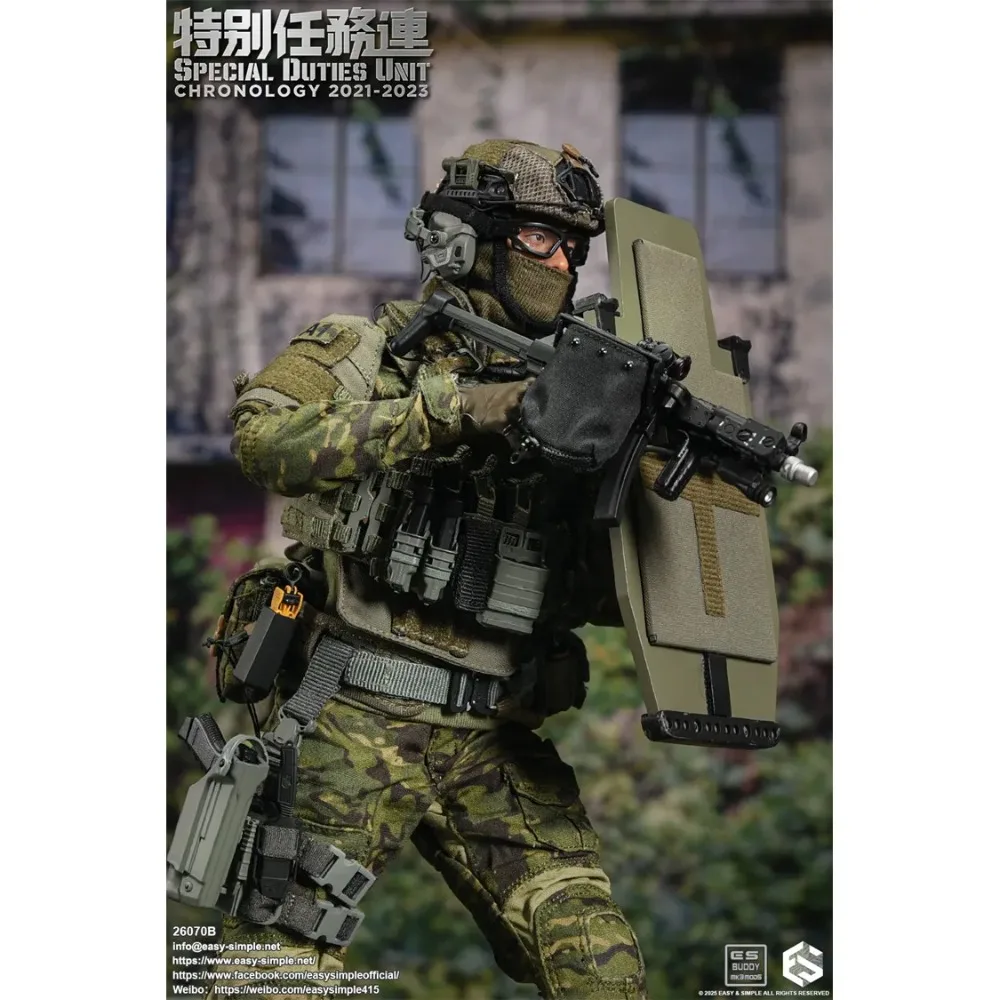 ES 26070 Unidad de misisión especial de soldado a escala 1/6, modelo de conjunto SDU