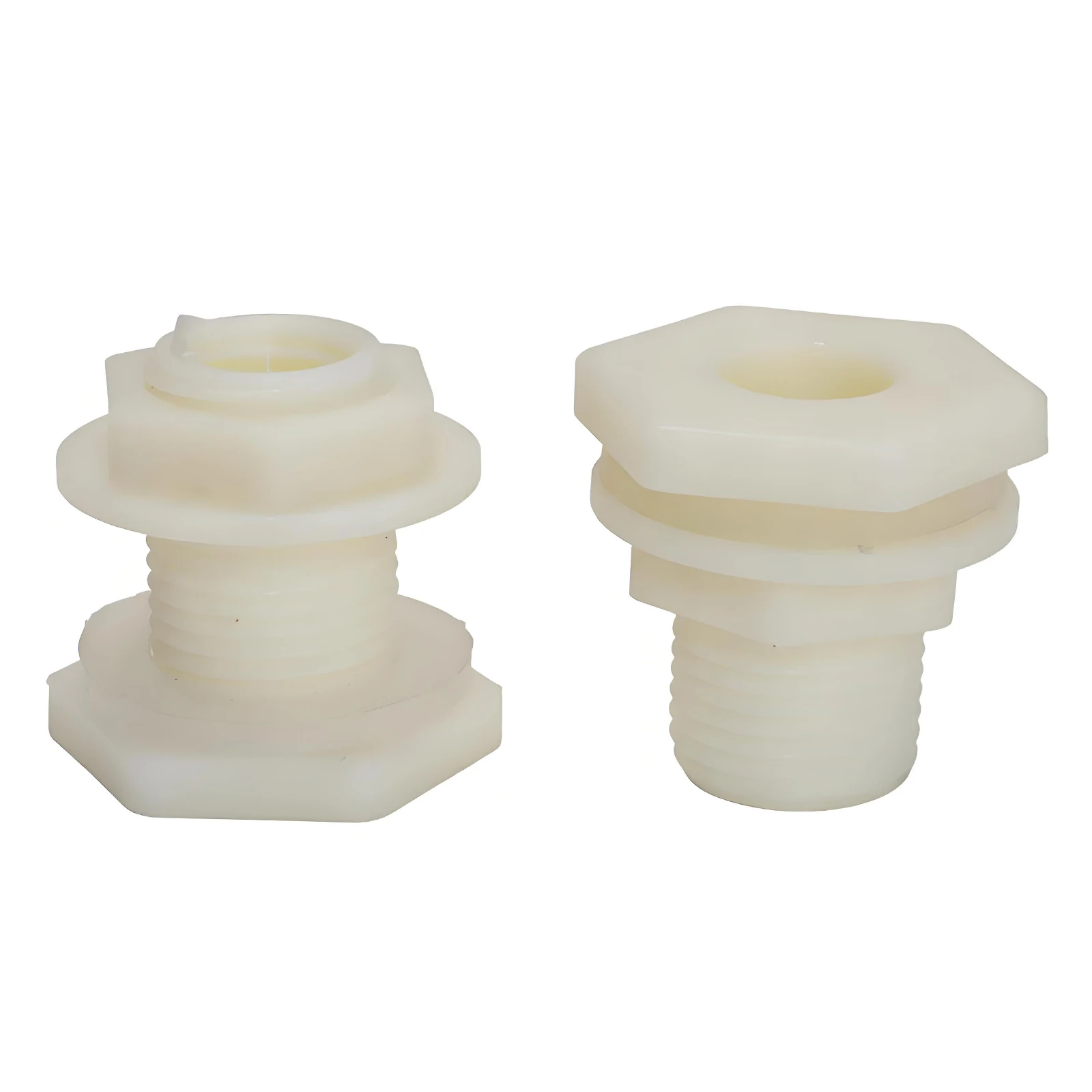 2Pcs Water Tower Joint ABS External Thread G1" 3/4" 1/2 Connector Tank Drain Pipe Accessories Aquarium Joint Water Pipe Fitting - view 4