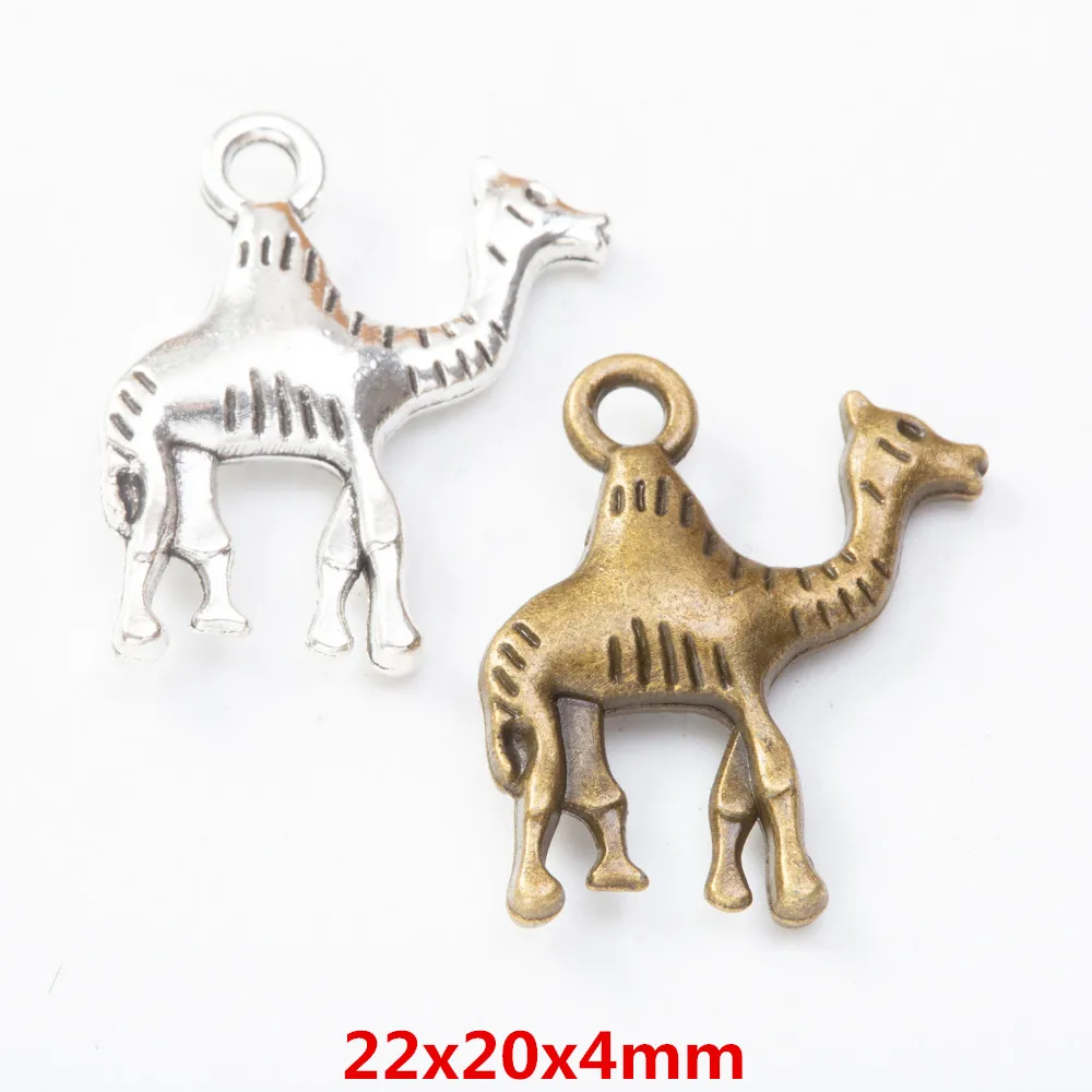 

30pcs camel Craft Supplies Charms Pendants for DIY Crafting Jewelry Findings Making Accessory 628