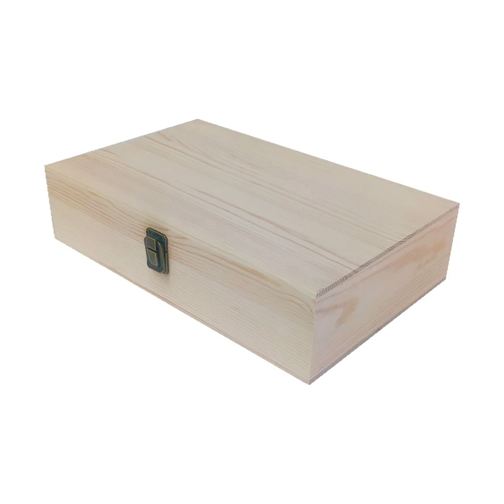 

Pine Storage Box Rectangular Storage Box Home Organization As Shown Large Wooden Storage Box Craft Supplies Box