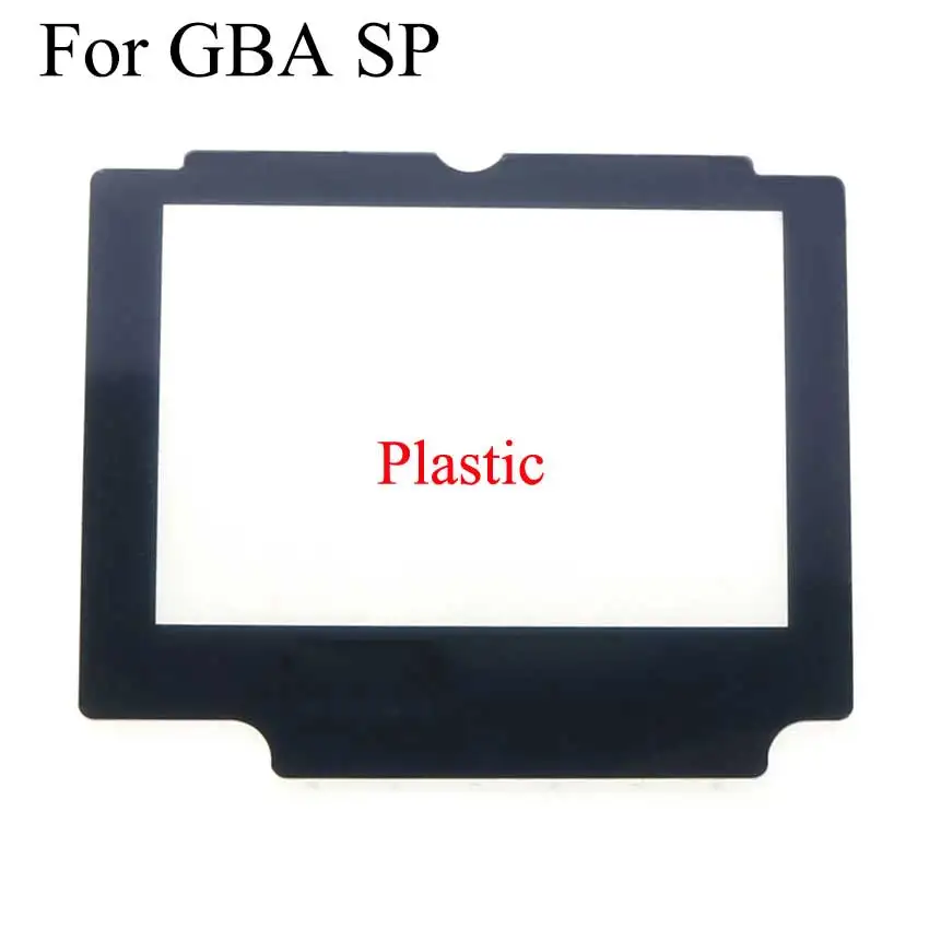 YuXi Plastic & Glass Screen Lens Cover For GB/GBC/GBA/GBA SP/GBP/GBL for Gameboy Color Light Glass Lens W/ Adhesive