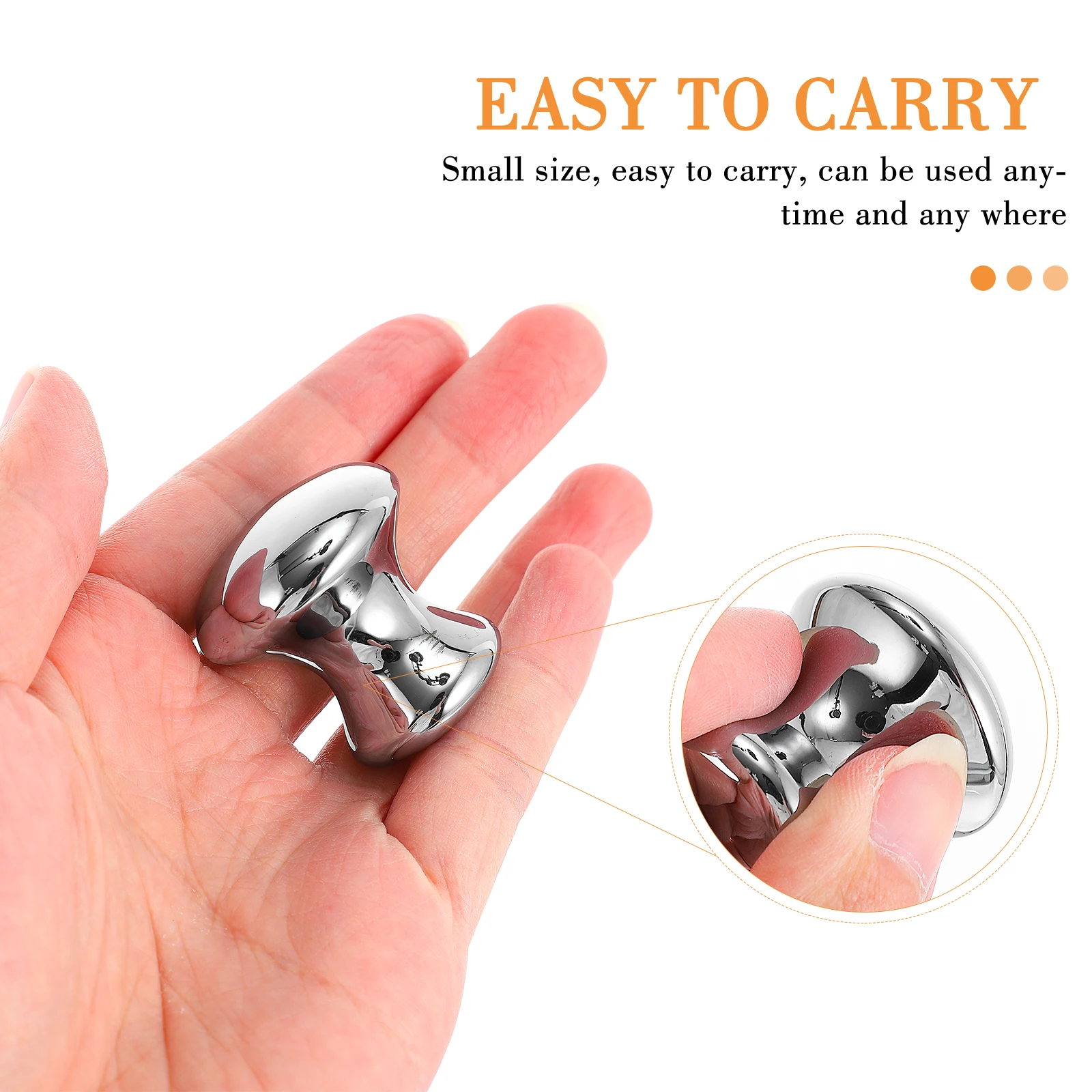 Tytanowy masażer energetyczny Hertz do akupunktury, przenośny pisak do skrobania, pielęgnacja szyi, pleców, stóp, pielęgnacja skóry, narzędzie do masażu.