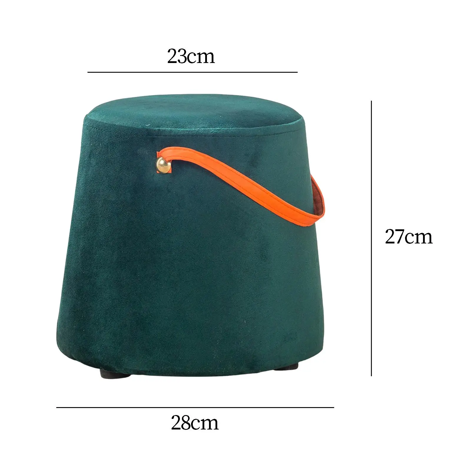 Small Foot Stool Footrest Stepstool with Carrying Handle Stylish for Kids