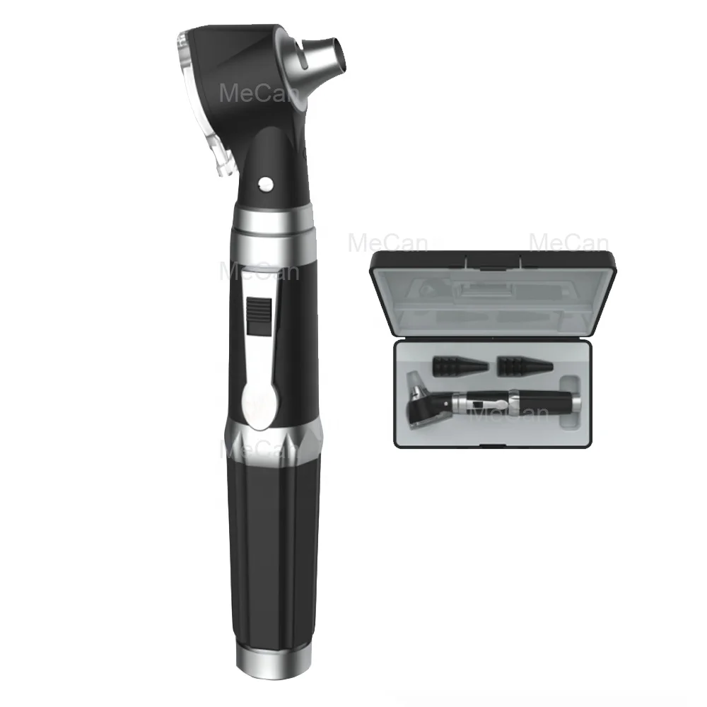 

Otoscopios Pocket Direct Illumination Mini ENT Otoscope Ophthalmoscope Set Animal Otoscope With Multiple Speculums