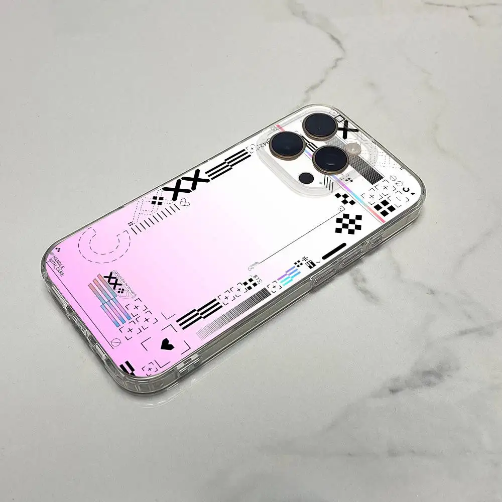 حافظة هاتف Game C-CSGO C-CS GO لهواتف iPhone 16,15,14,13,12,11 Plus,Pro,Max,XR,XS,Plus,E,SE4,غطاء شفاف صغير