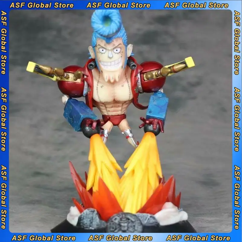 

18 см Новая ONE PIECE аниме-фигурка Ророноа Зоро Франки по периметру ПВХ модель статуя украшения для рабочего стола подарки на день рождения игрушки