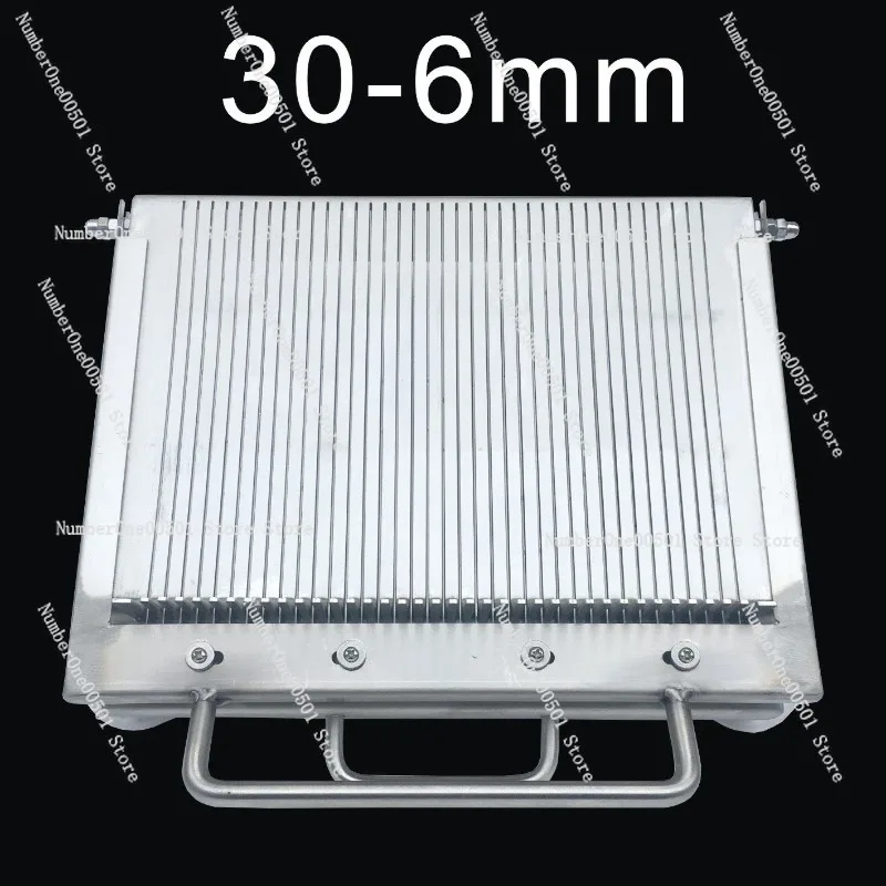 Cortador de Acero Inoxidable con Cuchilla Reforzada y Prensa Manual para Tofu, Konjac, Gelatina de Sangre de Pato, Jamón y Carne para Almuerzo