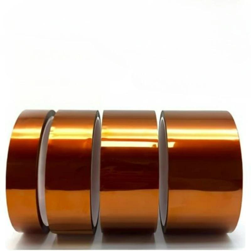 30M/Roll High Temperature Heat BGA Tape Gold Thermal Insulation Electronics Board Protection Polyimide Adhesive Insulating Tapes