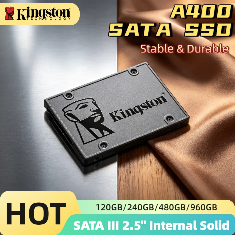 

Pro Unit Kingston A400 Internal SSD 960GB 480GB 240GB 120GB 2.5 Inch SATA III Solid State Drive for Laptop Desktop PC