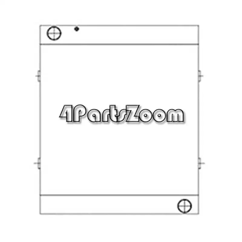 

Water Radiator Core 923/02900 for JCB 3CX