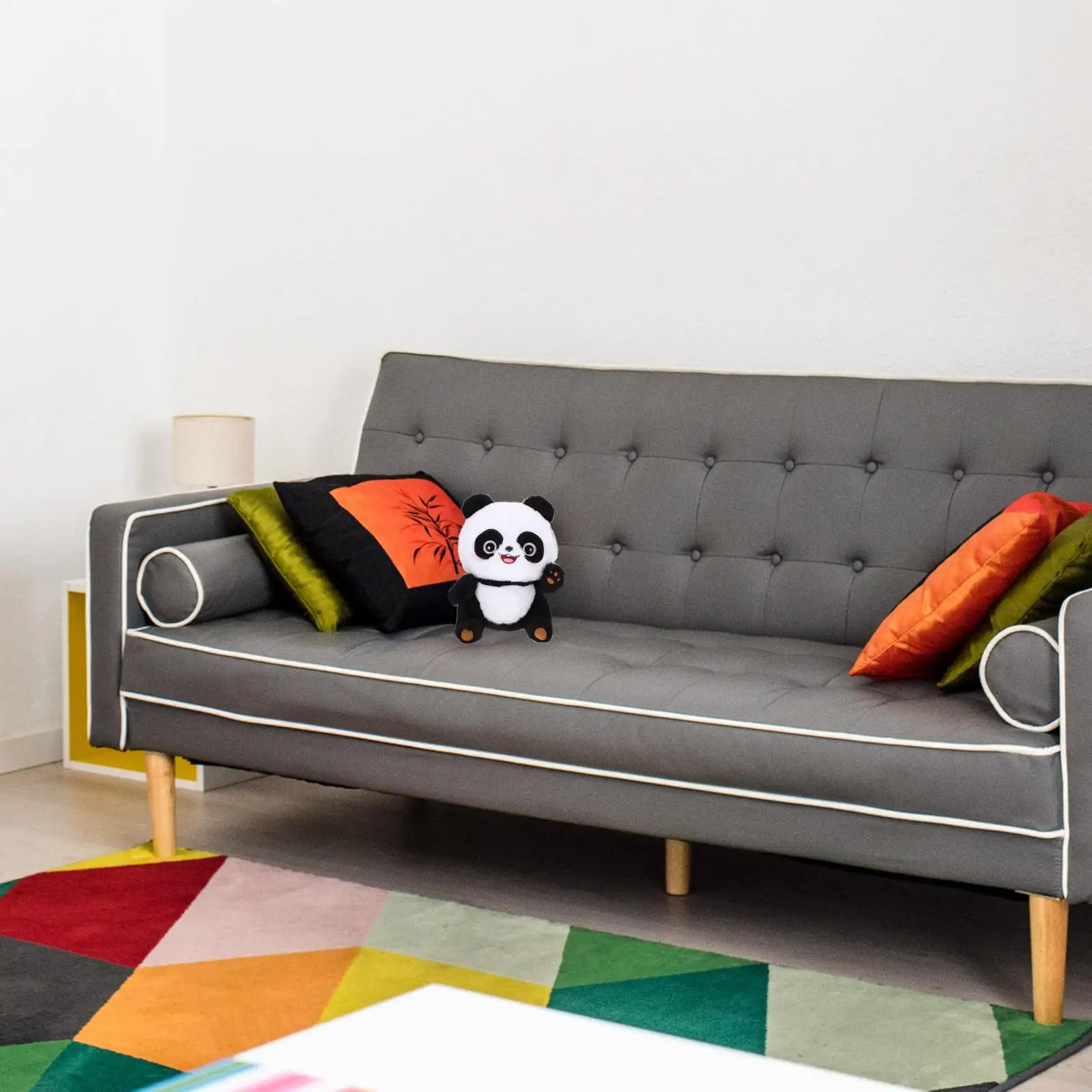 

Simulated Panda Plush Toy Decorative Wear-resistant Stuffed Animal Cartoon