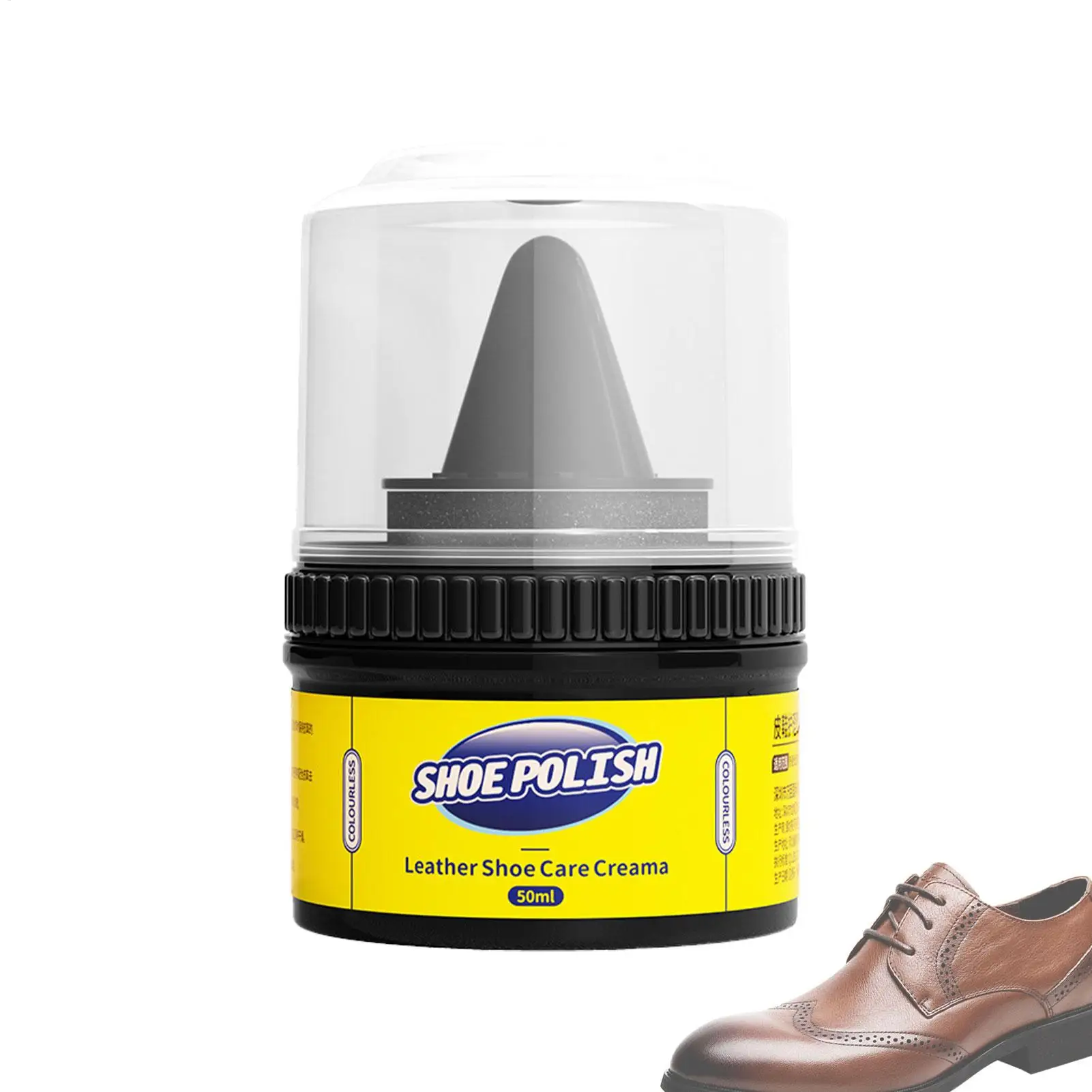 Leather cream leather care agent 50ml leather shoe care cream Waterproof colorless safe harmless shoe wax care interior cleaner