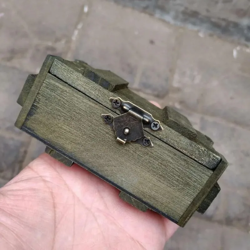 Customs 1/6 Scale Ammunition Box Military Style Wooden Case Model for 12in Action Figures Accessory Toys
