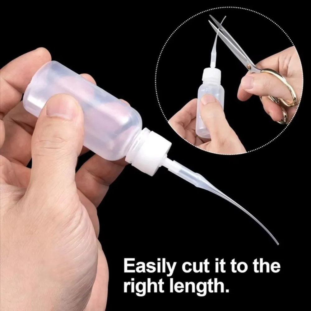 100Pcs Anti Glue Leakage Glue Extender Tips Plastic Micro-Tips Glue Dispensers Dropping Tube Nozzle