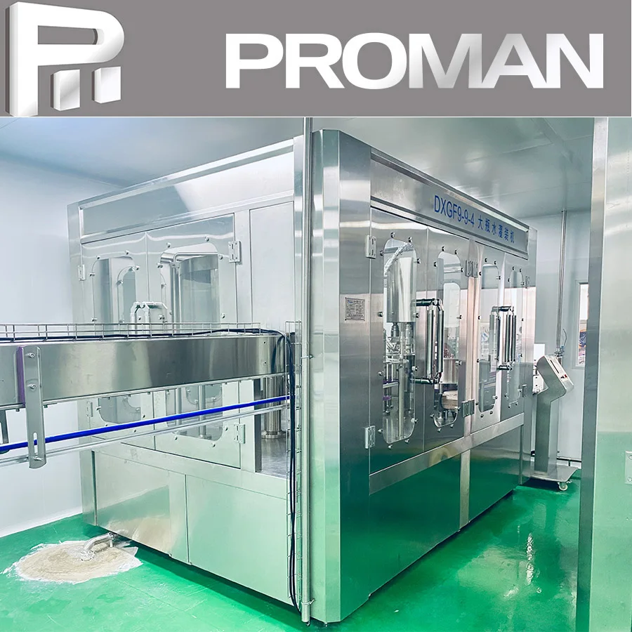 3 in 1 Bottled Drinking Purified Mineral Bucket Water Liquid Filler Filling Machine Industry Equipment