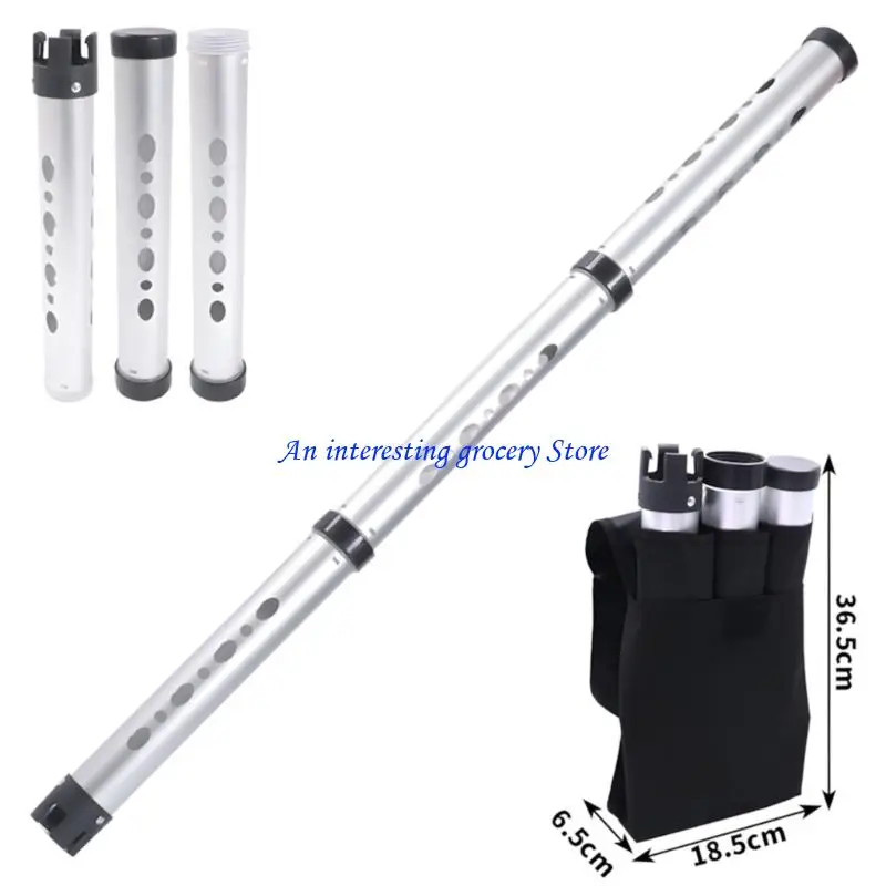 652D Portables Three Section Detachable Golf Ball Retrievers Durability Aluminum For Easy Storage And Efficient Picking