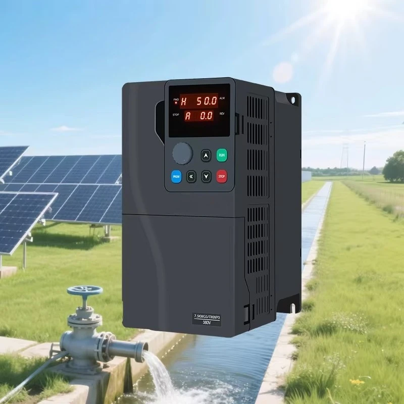

7.5KW Solar Pump Frequency Inverter with MPPT Technology Three Phase 220V Solar Pump VFD Drive for Solar Energy Systems