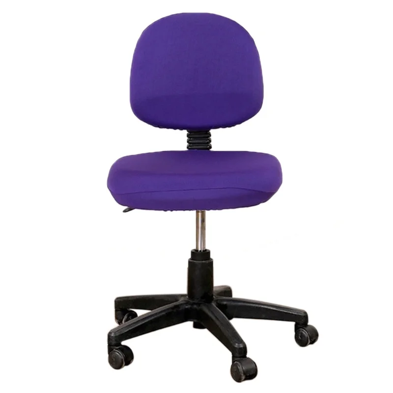 2 Pcs Universal Computer Office Chair Backrest Cover Protective Stretchable Rotating Drafting Chair Slipcover
