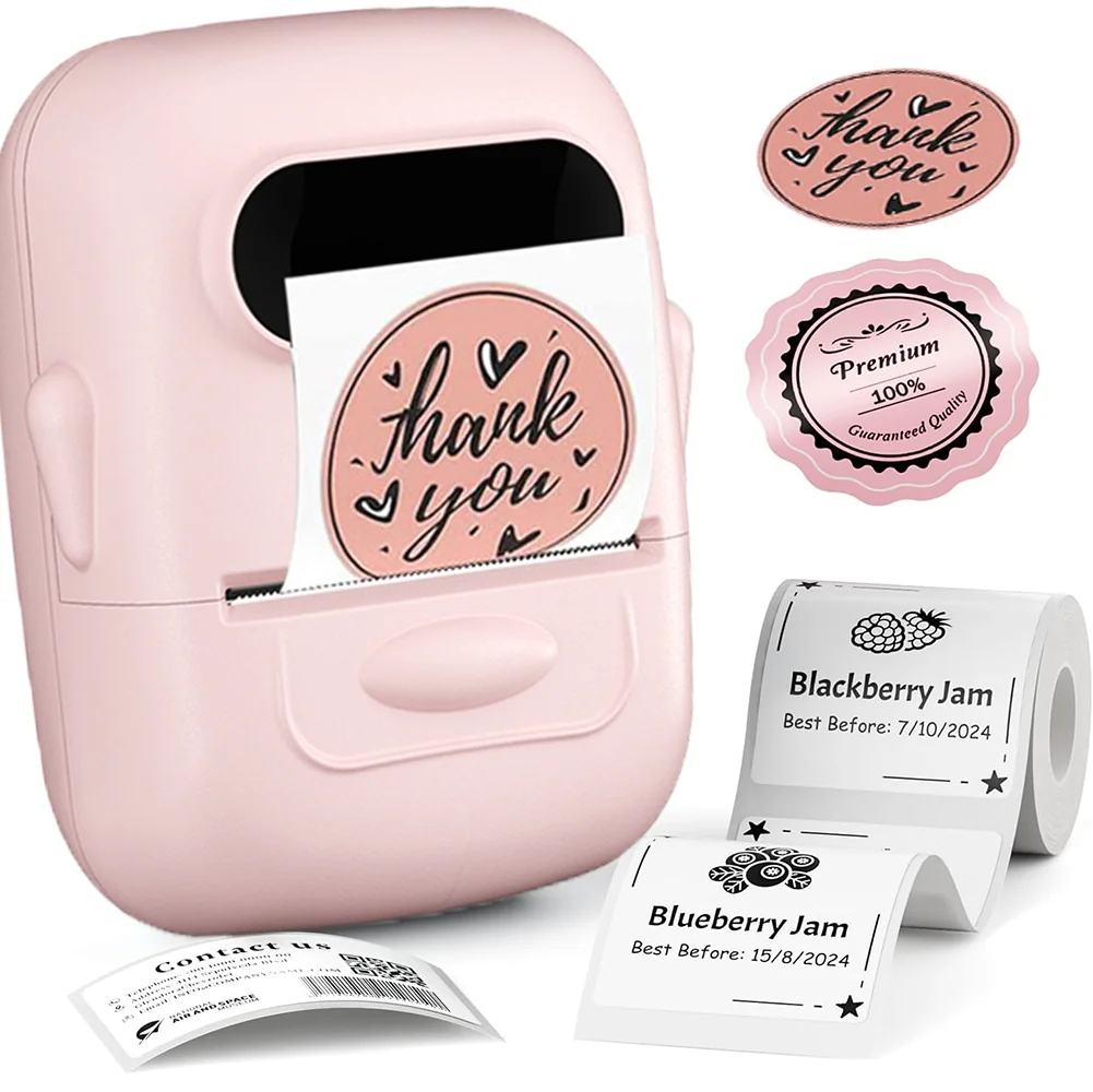 Marklife Thermal Label Printer P50 Portable Bluetooth Inkless Printer Machine For Office Kitchen School To Gift/Diy Creative