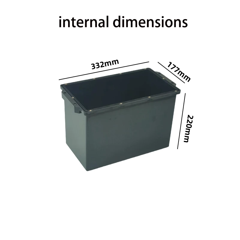 90Ah 105Ah 200Ah 280Ah 310Ah 320Ah Box  Lifepo4 Battery Storage Boxes 12V Solar Cells Case RV Yacht Battery Storage Plastic Case