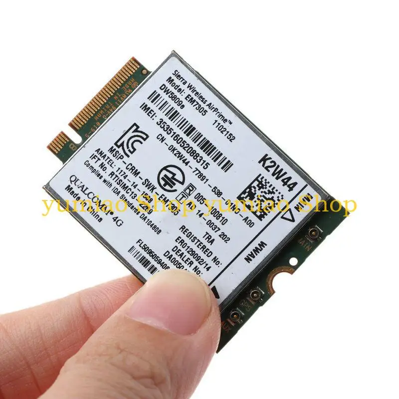 587B EM7305 DW5809E WWAN 4G LTE لمحول بطاقة الشبكة اللاسلكية E7450 E7250