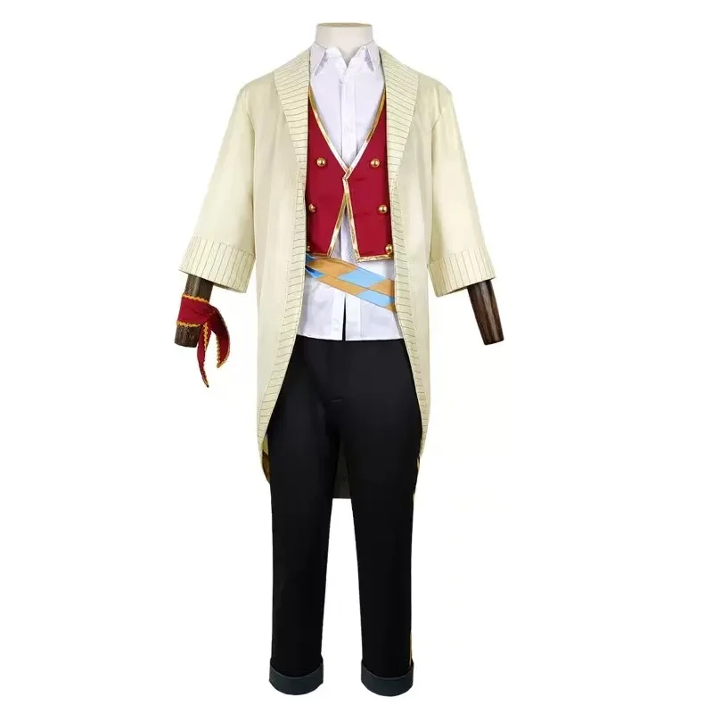 

Kalim Al-Asim Cosplay Costume - Twisted Wonderland Scarabia Dorm Uniform